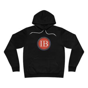 IB Circle Logo Hoodie — Classic Monogram Pullover